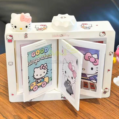 拍立得翻頁立體旋轉式相框