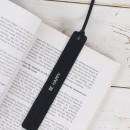 Leather retro bookmark