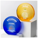 Crystal Commemorative Plate