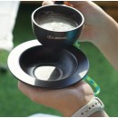 Coffee Grounds Coffee Cups And Plates