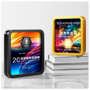 Square Metal Crystal Trophy