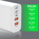 100WPD氮化鎵多口充電器 100WPD氮化鎵多口充電器