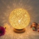 Twine Rattan Table Lamp