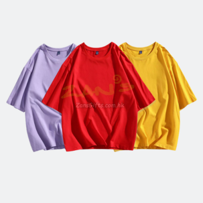 shoulder slope drop T-shirt