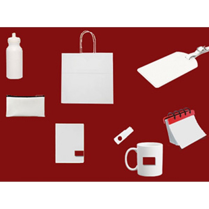 大面積留白，印刷隨你發揮