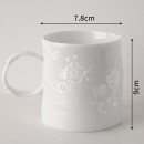 透光陶瓷杯