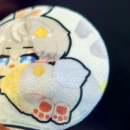 訂製3D立體凸凸捏捏毛絨吧唧