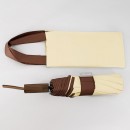 手提式撞色彩胶自动伞