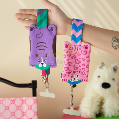 腕帶手機掛繩帶收納袋 腕帶手機掛繩帶收納袋