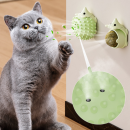 Pet toy ball for teeth grinding and itch rubbing