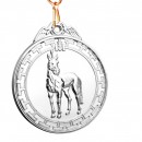 Horse Racing Metal Medal
