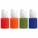 Silicone Folding Handy Sports Water Bottle