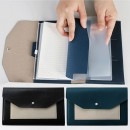 PU Multi-functional  Notebook with Passport Cover