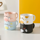 貓咪馬克杯陶瓷咖啡杯