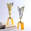 Metal Crystal Trophy