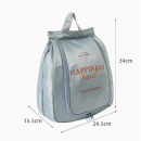 Three dimensional large capacity shoe bag