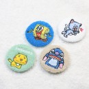 Towel Embroidered Badge