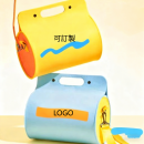 Cylindrical hand-held felt bag