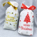 Christmas Drawstring Gift Bags