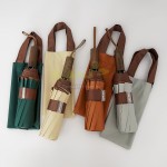 手提式撞色彩膠自動傘