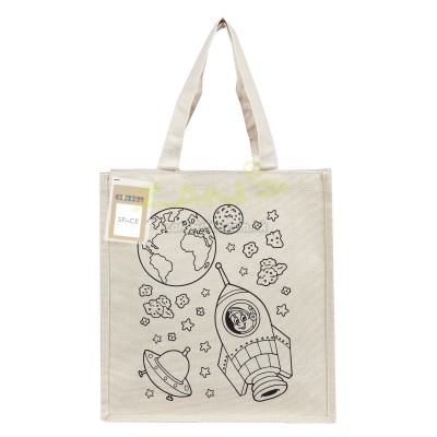 Colouring Executive Canvas Tote Bag