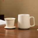 Ceramic tea separation tea cup