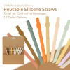 Silicon Straw Set
