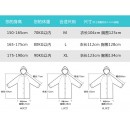 Transparent Raincoat with Colorful Straps