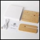 竹木三合一無線充電座