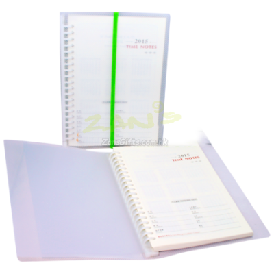 A5 Transparent Notebook