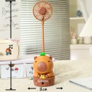 卡通鉛筆刀USB充電小風扇