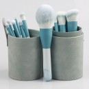 Stylish Leather Brush Storage Tube