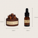 Aromatherapy Diffuser Wood, Flameless Aromatherapy Essential Oil, Fragrance Gift Aromatherapy Diffuser Wood, Flameless Aromatherapy Essential Oil, Fragrance Gift