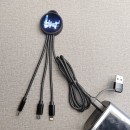 五合一發光LOGO充電線 五合一發光LOGO充電線