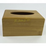 Rectangle Bamboo Tissue Box