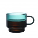 彩色玻璃咖啡杯