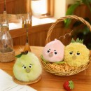 毛絨捏捏樂吐泡泡水果解壓掛件 毛絨捏捏樂吐泡泡水果解壓掛件