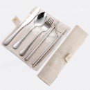 Stainless Steel Tableware with Bag