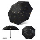 Gold Deer Folding Umbrella