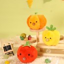 毛絨捏捏樂吐泡泡水果解壓掛件 毛絨捏捏樂吐泡泡水果解壓掛件