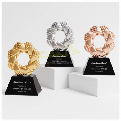 Creative Metal Crystal Trophy Creative Metal Crystal Trophy