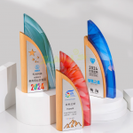 Creative Sailboat Crystal Trophy