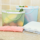 可折叠密封硅胶保鲜袋