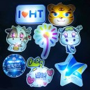 Luminous badge Luminous badge