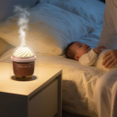 桌面车载卡通冰淇淋加湿器 