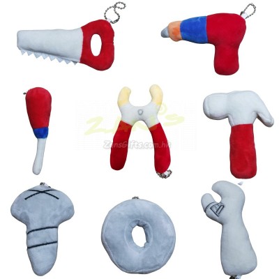 工具毛絨玩具掛件