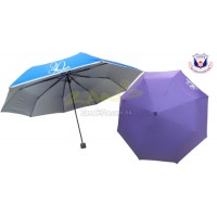 21寸糖果色3摺防UV晴雨傘-中華傳道會呂明才小學