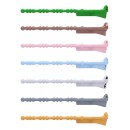 Anti-slip portable silicone water cup lanyard