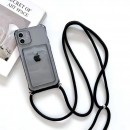 Lanyard TPU Phone Case with Card Holder