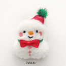 聖誕毛絨胸針/掛件